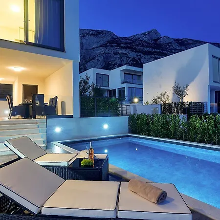 Βίλα Modern Selina Nera With Heated Pool & Sea View In *