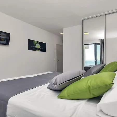 Βίλα Modern Selina Nera With Heated Pool & Sea View In *
