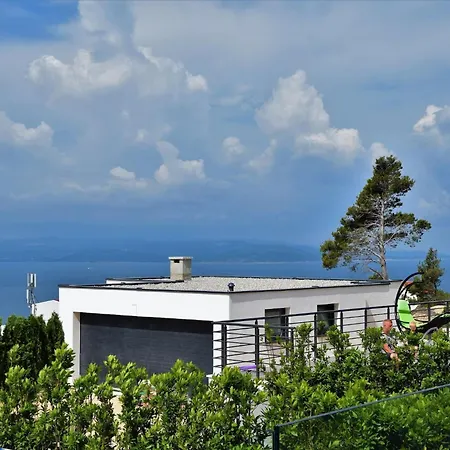 Modern Selina Nera With Heated Pool & Sea View In Βίλα