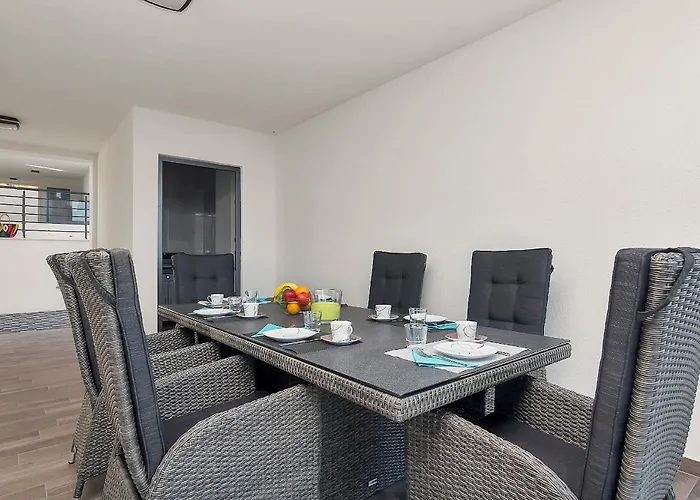 Villa Modern Selina Nera With Heated Pool & Sea View In Makarska